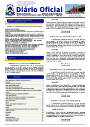 Diário Oficial - Edição nº 322